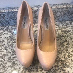 Steve Madden Dalya nude heels sz 6.5